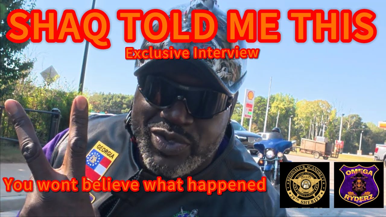 Epic Ride from Florida Led to THIS SHAQ Interview | SHAQ Becomes Official with Omega Ryderz