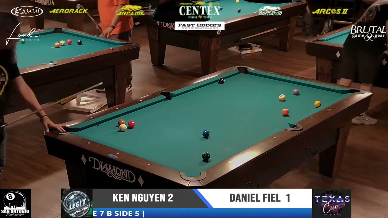 Ken Nguyen vs Daniel Feil  / Predator Arcadia CenTex Pool Tour Stop # 2