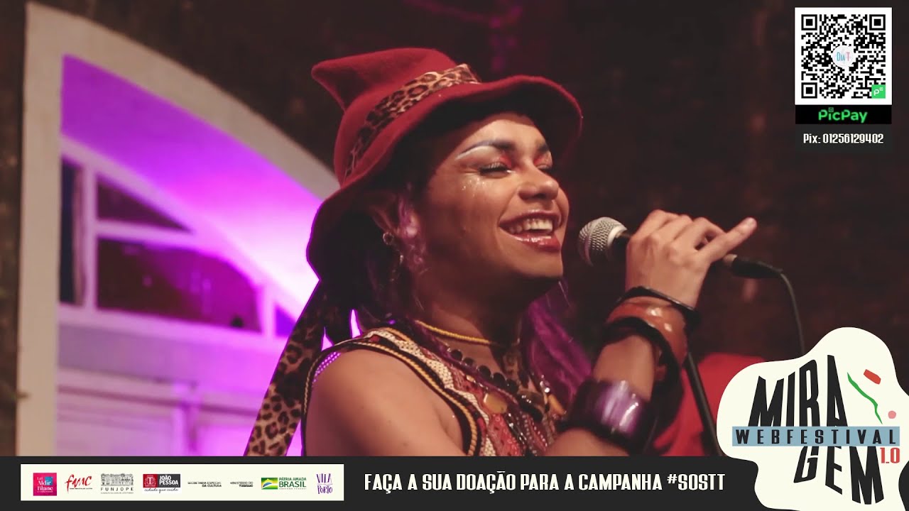 Potyguara Bardo ao vivo no Miragem Web Festival 1.0