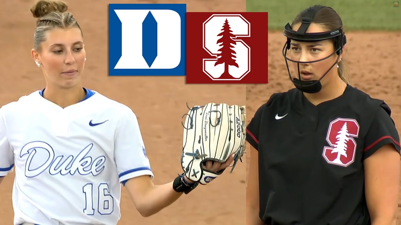 Stanford vs Duke Women's College Softball Highlights Full Game 2025