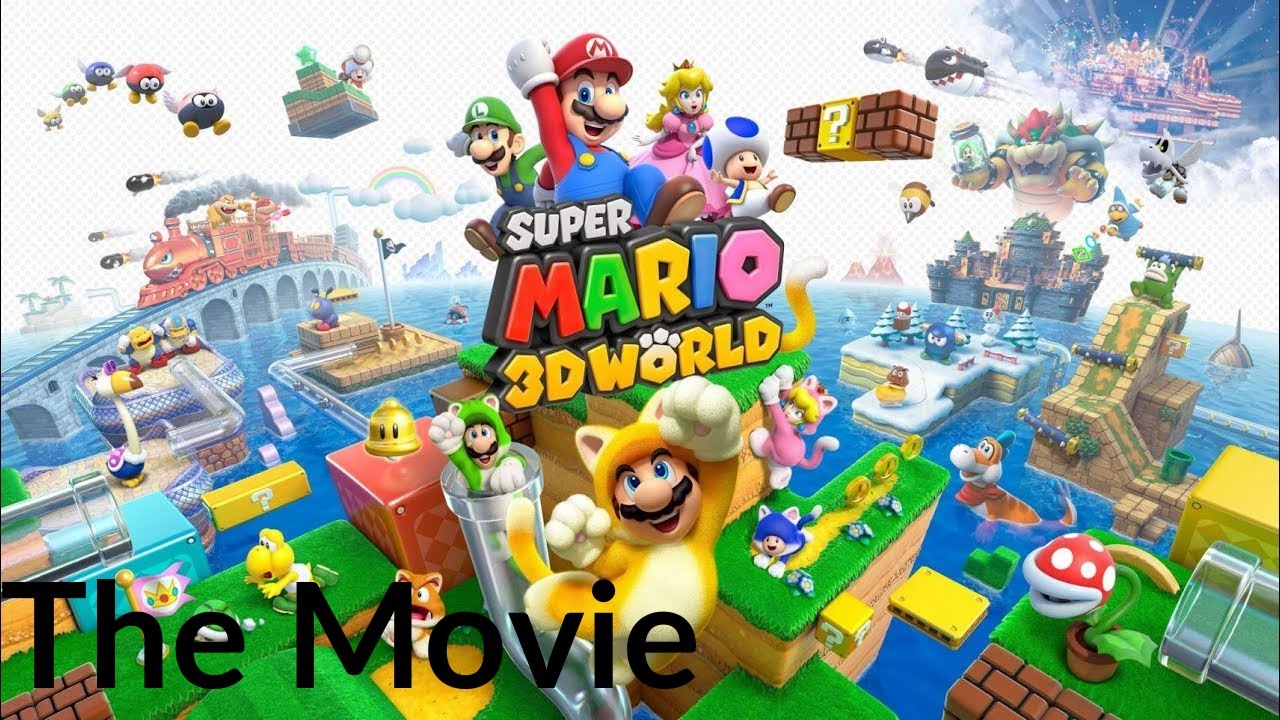 Super Mario 3D World the Movie (All Cutscenes and Storyline) | Simply Nintendo