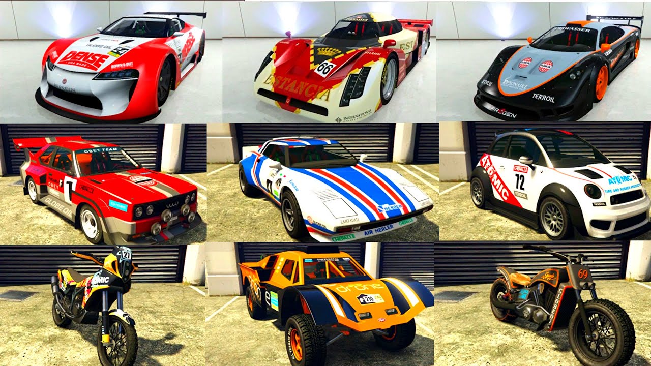 GTA V - CUNNING STUNTS DLC ALL NEW VEHICLES AND PRICES!