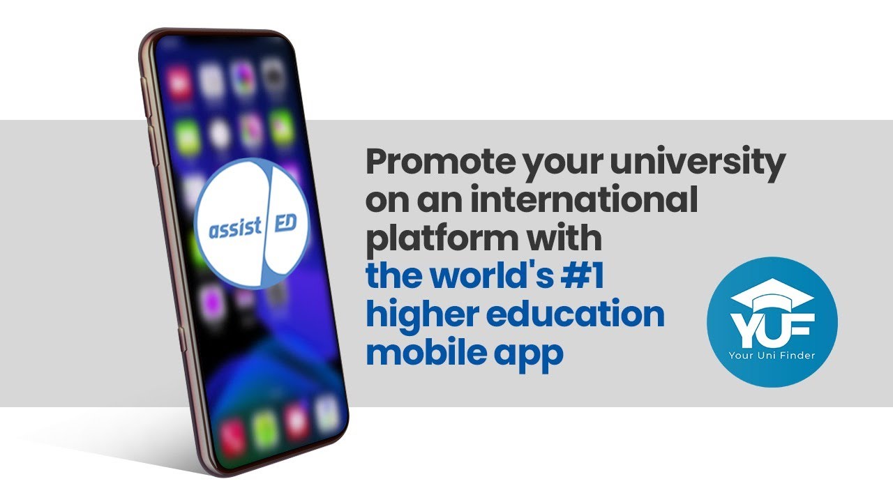 Promote your university on an international platform with the world's #1 higher education mobile app