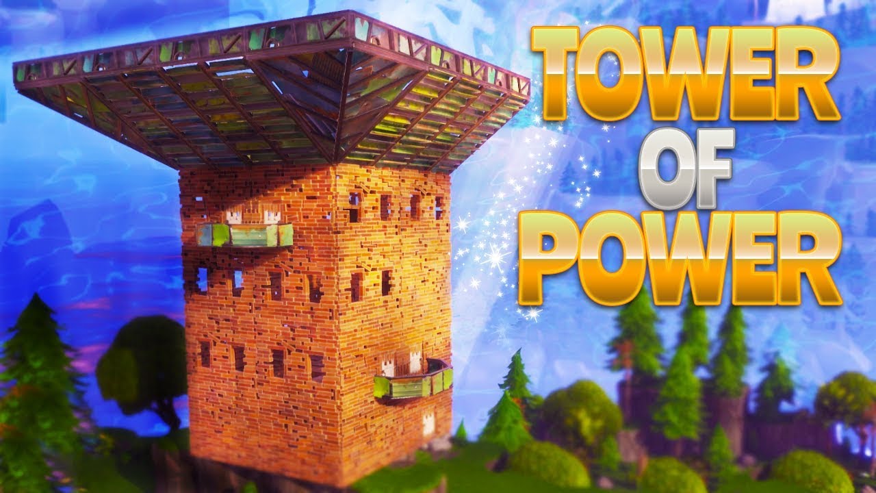 TOWER OF POWER (Fortnite Battle Royale) | rhinoCRUNCH
