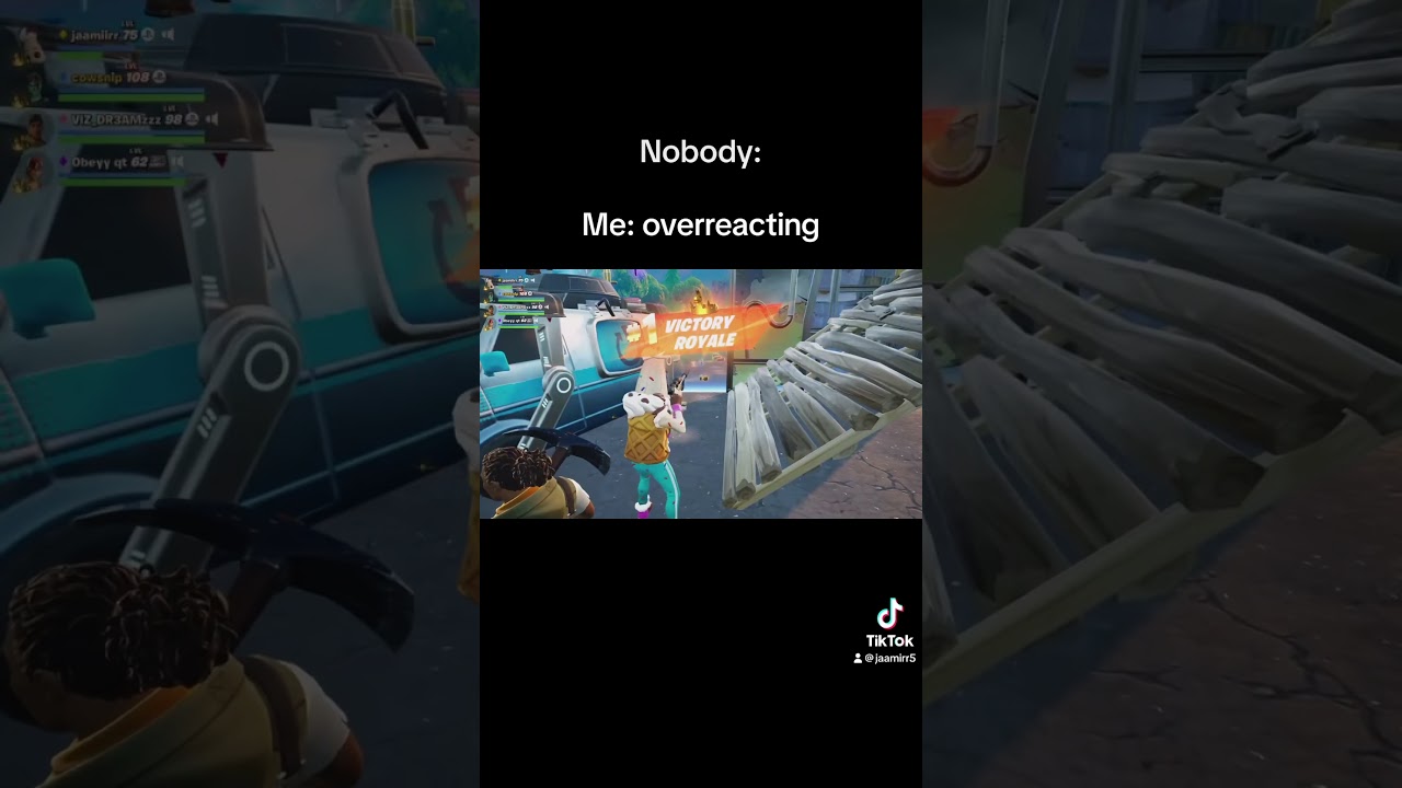 Enjoying OG fortnut 