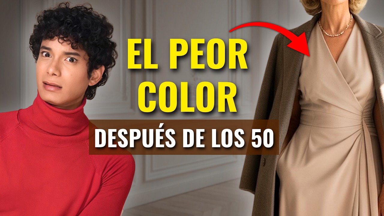 COLORES que te hacen lucir 10 A&Ntilde;OS MAYOR (EV&Iacute;TALOS) | Moda mujer 2026