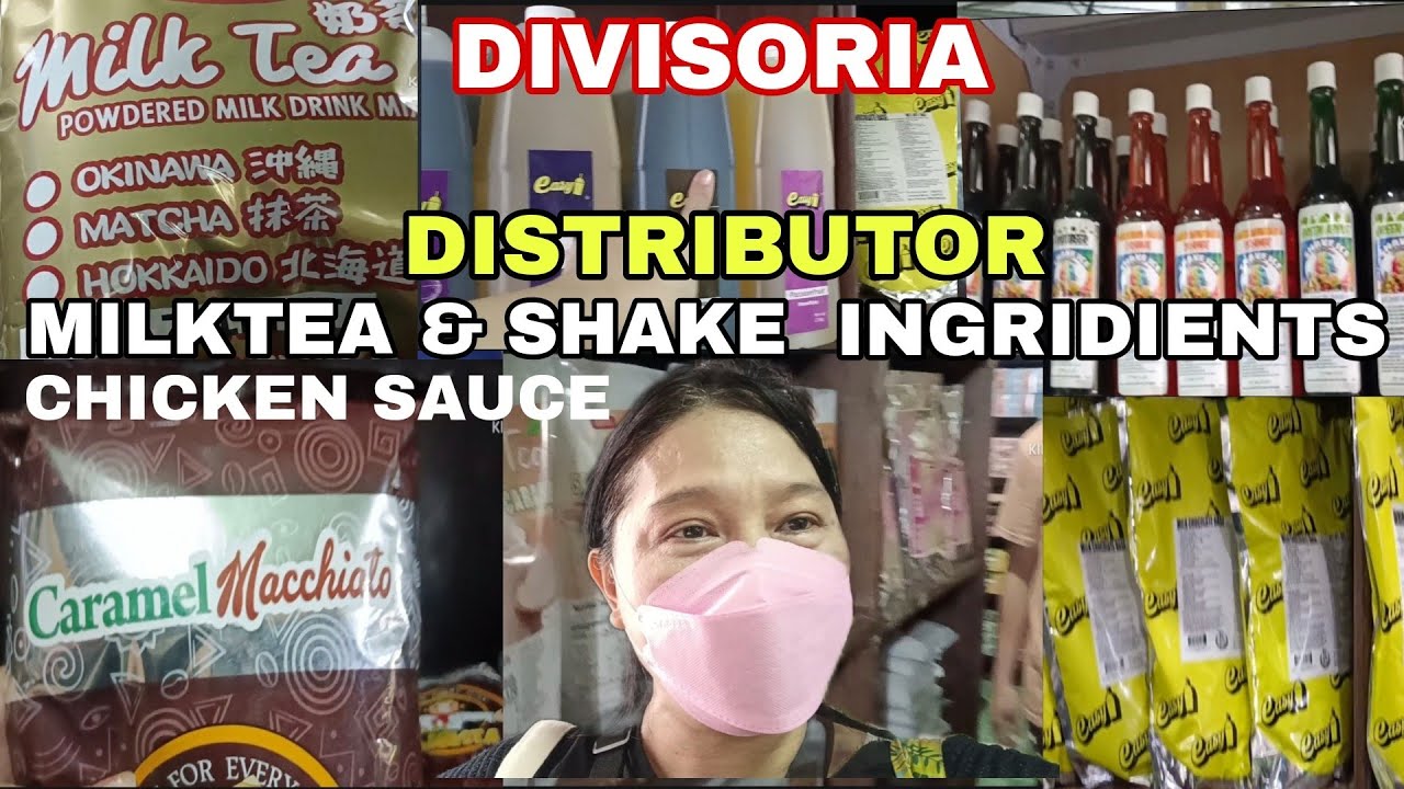 PATOK NA NEGOSYO SA BAHAY MURANG BILIHAN NG MILK TEA, SHAKE,INGREDIENTS , CHICKEN SAUCE  DIVISORIA
