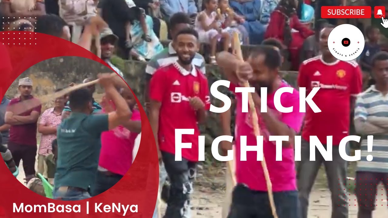 Discover the Ancient Tradition of Stick Fighting in Mombasa's | Kirumbizi
