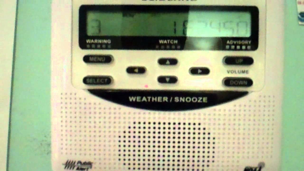 The 3 Stations I can pick up: KWO35, KZZ31, & WXM30