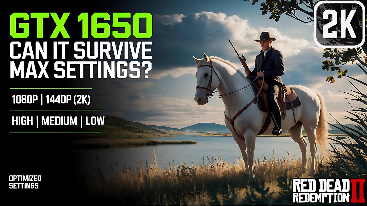 Can A GTX 1650 Laptop REALLY Run RDR 2 at 1440p Graphics?