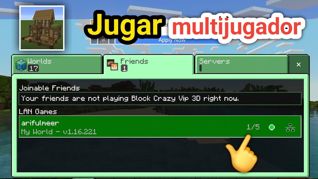Comment Jouer en Multijoueur avec des Amis dans Block Crazy Robo World VIP 3D ! (Guide Facile) 🎮✅