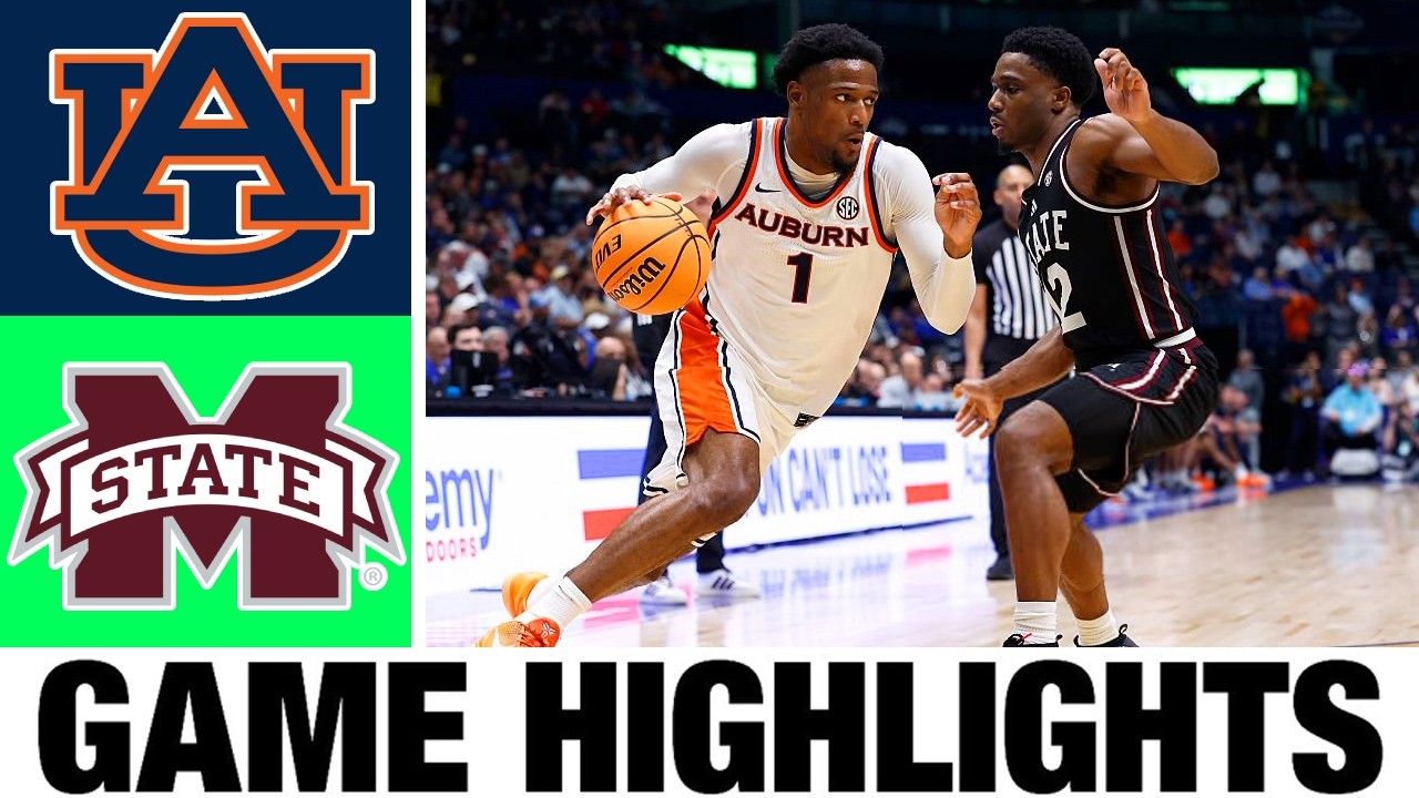 Auburn vs Mississippi State Highlights | Men's Basketball | College Basketball 2026