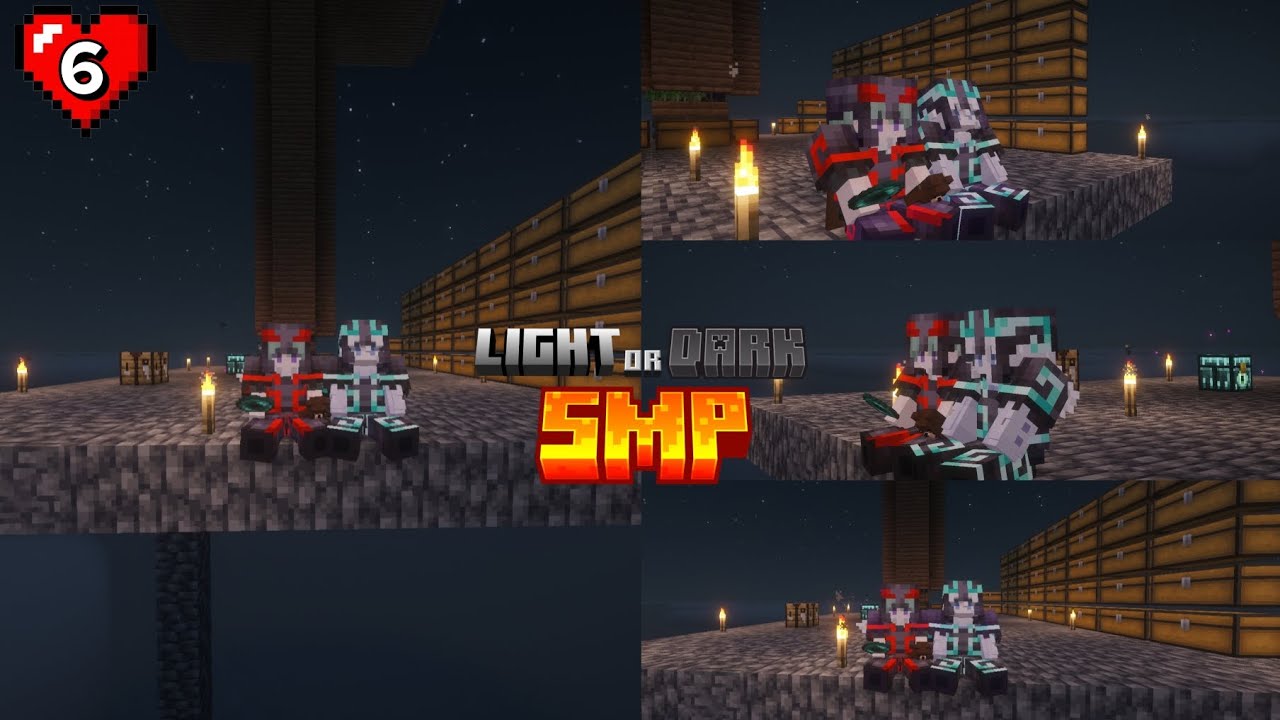LIGHT OR DARK SMP | TẬP 6 : TRƯỚC TRẬN CHIẾN MÌNH VÀ RUBI ĐÃ LÀM GÌ 