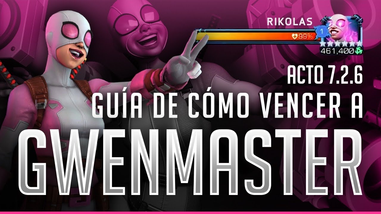 Como vencer a Gwenmaster *Guia* MCOC