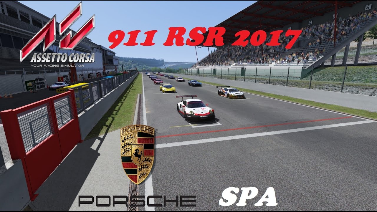 ASSETTO CORSA PORSCHE 911 RSR 2017 SPA 2.15.1 SETUP