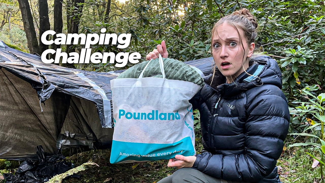 Смогу ли я выжить в диком походе, используя ТОЛЬКО снаряжение Poundland? | Бюджетный вызов в 14 ф...