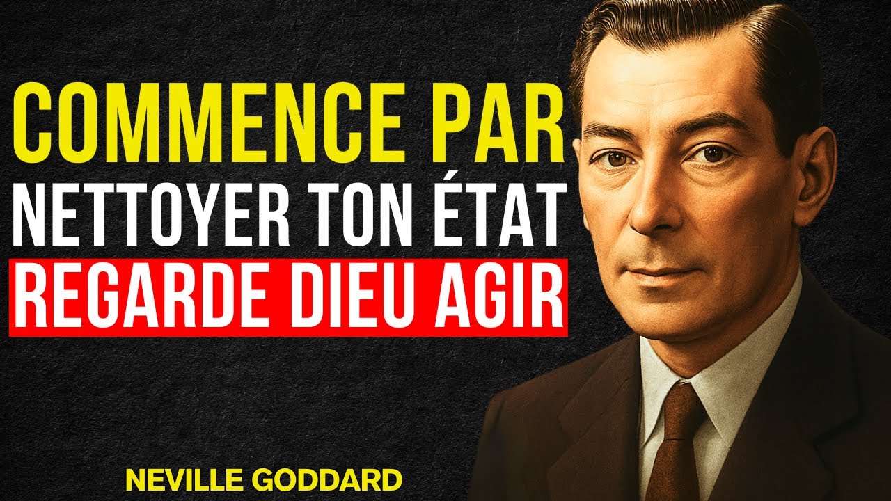 Aligne seulement ton ÉTAT INTÉRIEUR et regarde Dieu réparer ta VIE | Neville Goddard Enseignant