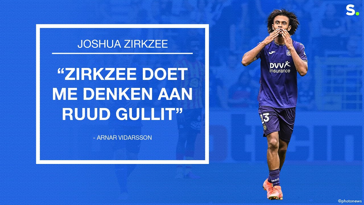 Lof voor Joshua Zirkzee: 