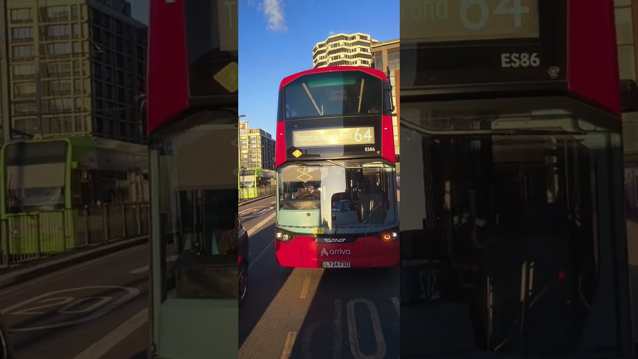 *BRAND NEW BD12s*  EYX2 LD75ZDC Bus Route 312 Norwood Junction - Purley, Old Lodge Lane