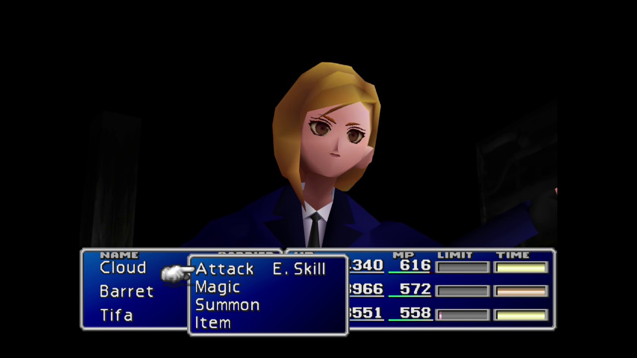 Final Fantasy VII Boss 36 - Elana, Reno & Rude