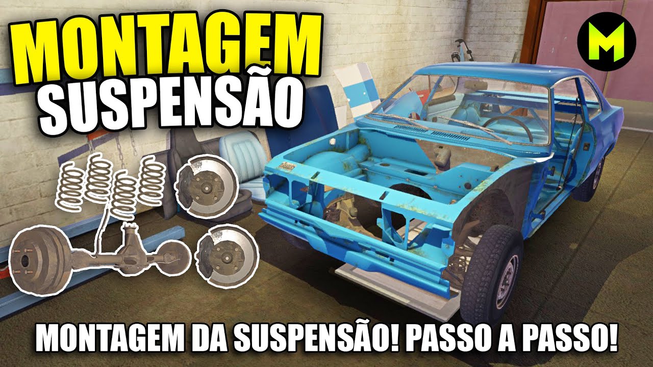 (#12) MY WINTER CAR - Montando a Suspensão do Carro (Passo a Passo) #mywintercar