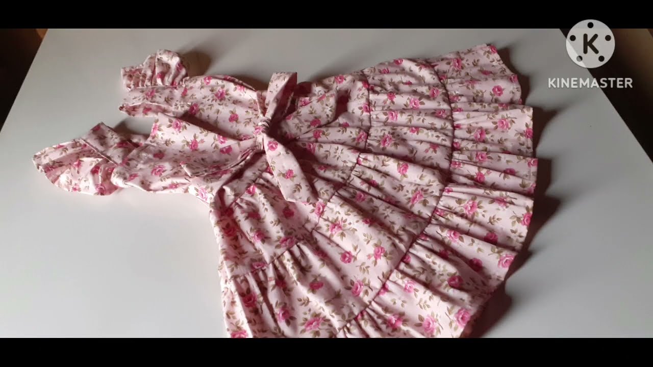 Como  fazer  um   VESTIDO  INFANTIL  TRÊS  MARIAS.