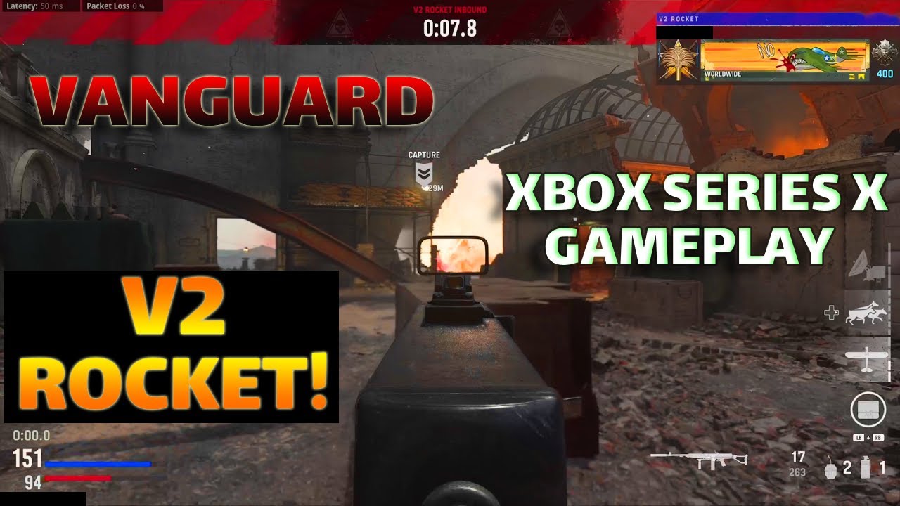 No AimAssist? No Problem! V2 ROCKET! 🚀 Vanguard Xbox Series X reverse boosted Gameplay