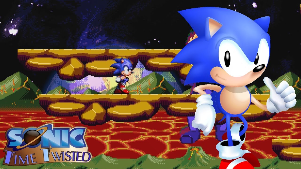 Sonic Time Twisted [4K] - Sunken Saucer/Planetary Panic Zone