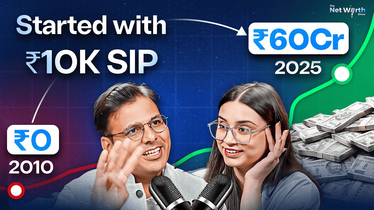 How to Reach ₹60 Crores Through SIPs? He Started with just ₹10K!