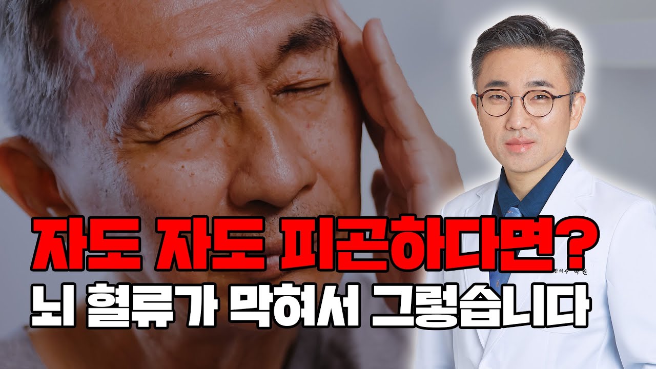 게으른 게 아닙니다. 뇌가 숨을 못 쉬고 있다는 신호입니다!