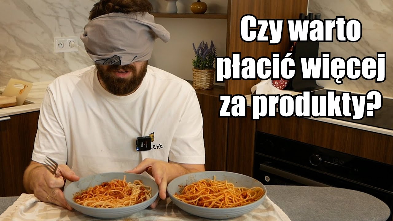 Testuję najdroższe i najtańsze składniki robiąc spaghetti a'la bolognese | 'Ni mom pojęcia co robię'