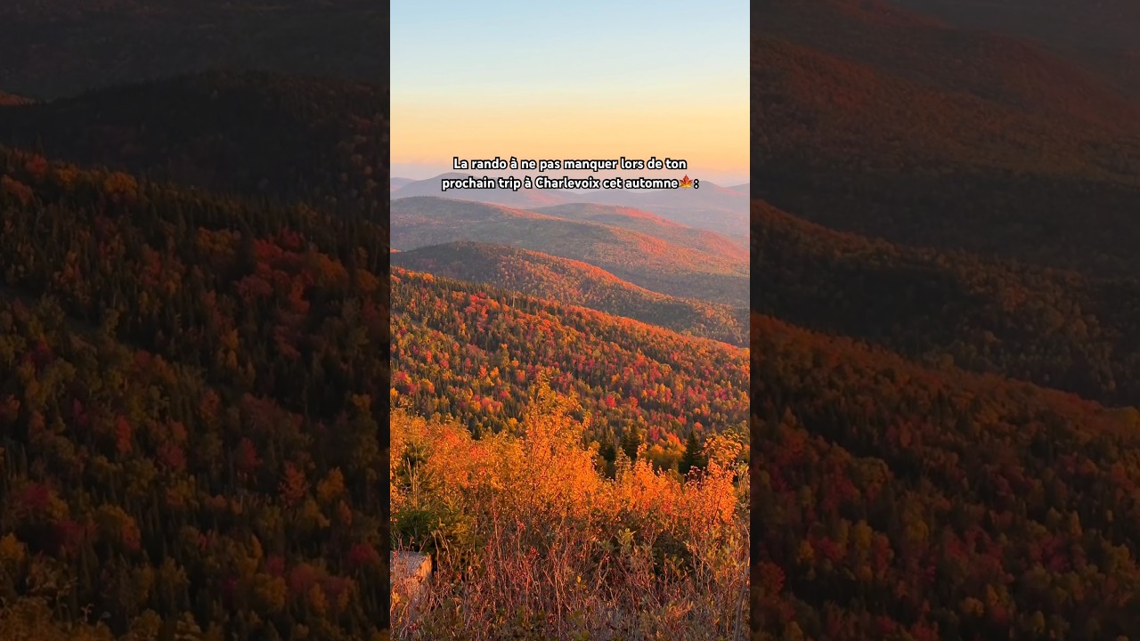 Sentier le Buton, un incontournable &agrave; Charlevoix🍁 #hike #autumncolors #charlevoix #quebec #canada