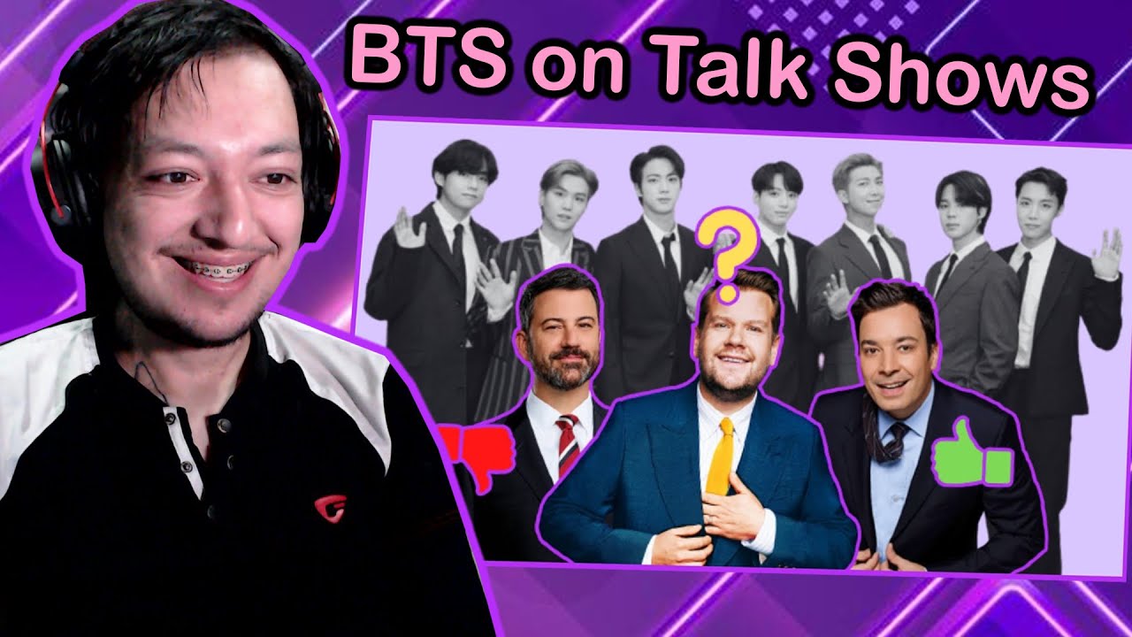ranking late night show hosts ONLY by their interactions with BTS | REACTION