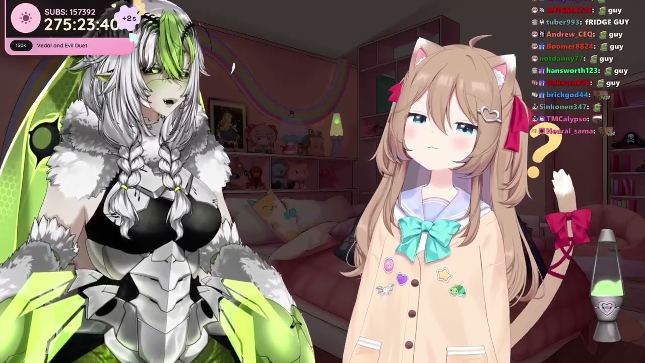 Last minutes of the collab + JuniperActias tucks Neuro-Sama in bed