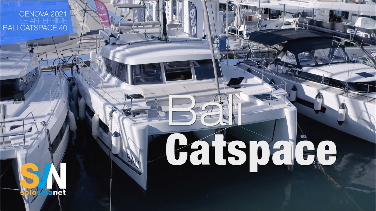 Bali Catspace, il catamarano di 40 piedi dai volumi sorprendenti