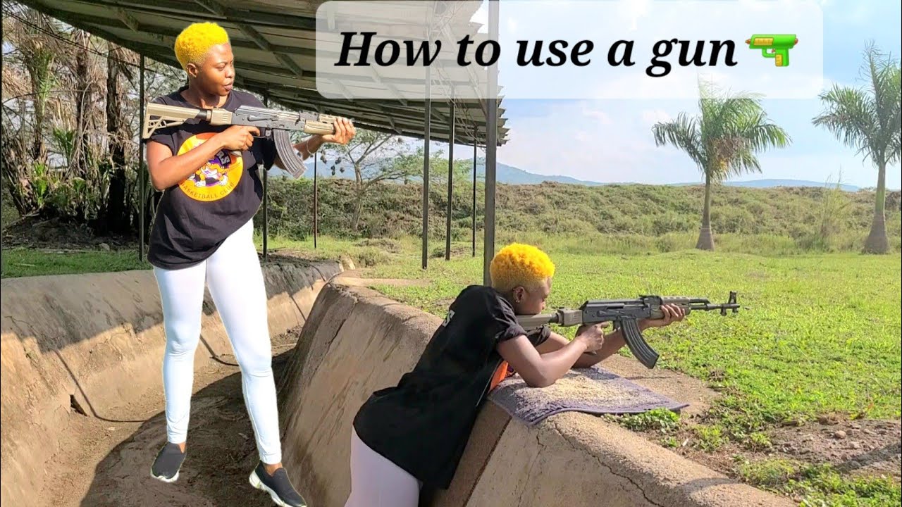 Kapeeka shooting range | China-Uganda exchange | Real guns and bullets 🔫