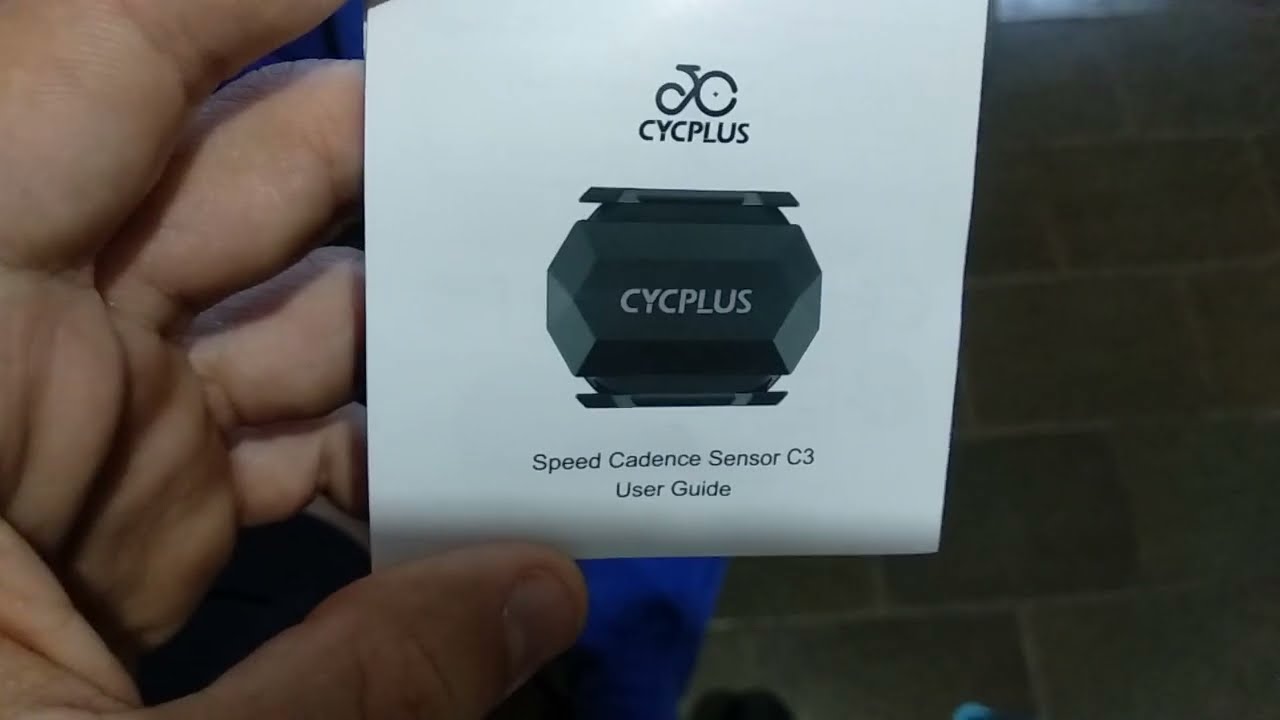 Sensor de cadência e velocidade Cycplus C3
