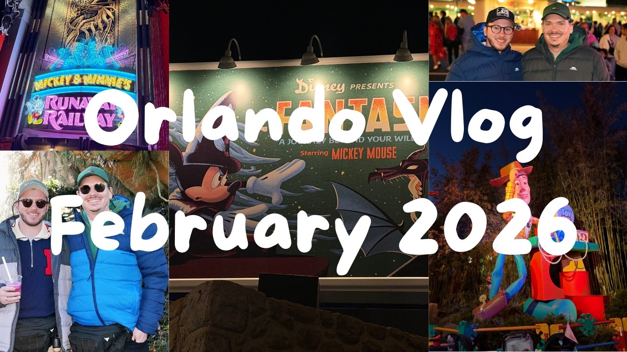 Orlando Vlog - Feb 2026 - EP 2 🎥 | Cracker Barrel 🍳 | Animal Kingdom 🐘 | Studios 🎬 | Fantasmic✨
