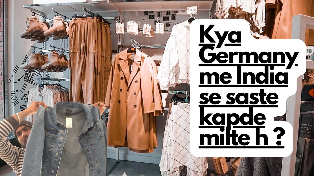 Cheapest Clothing market in Germany | #vlog123