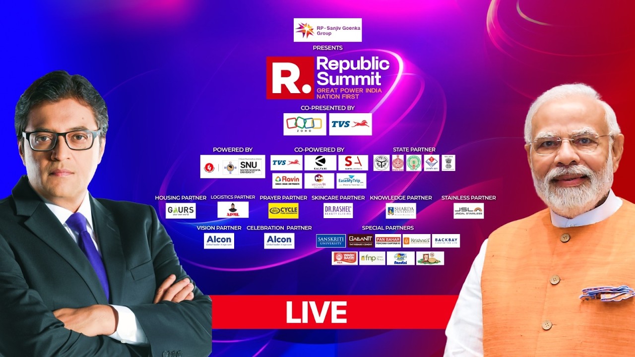 Republic Summit 2026 LIVE: PM Modi The Chief Guest At India's Biggest Dialogue On The Future