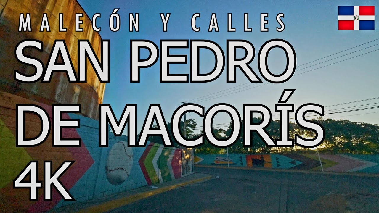 Exploring the Malecon and Streets of San Pedro de Macoris | 4K | SPM, Dominican Republic