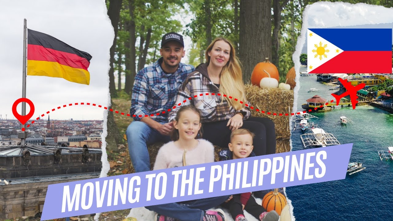 German Filipino Family Moving To The Philippines - Flight and Arrival in 🇵🇭
