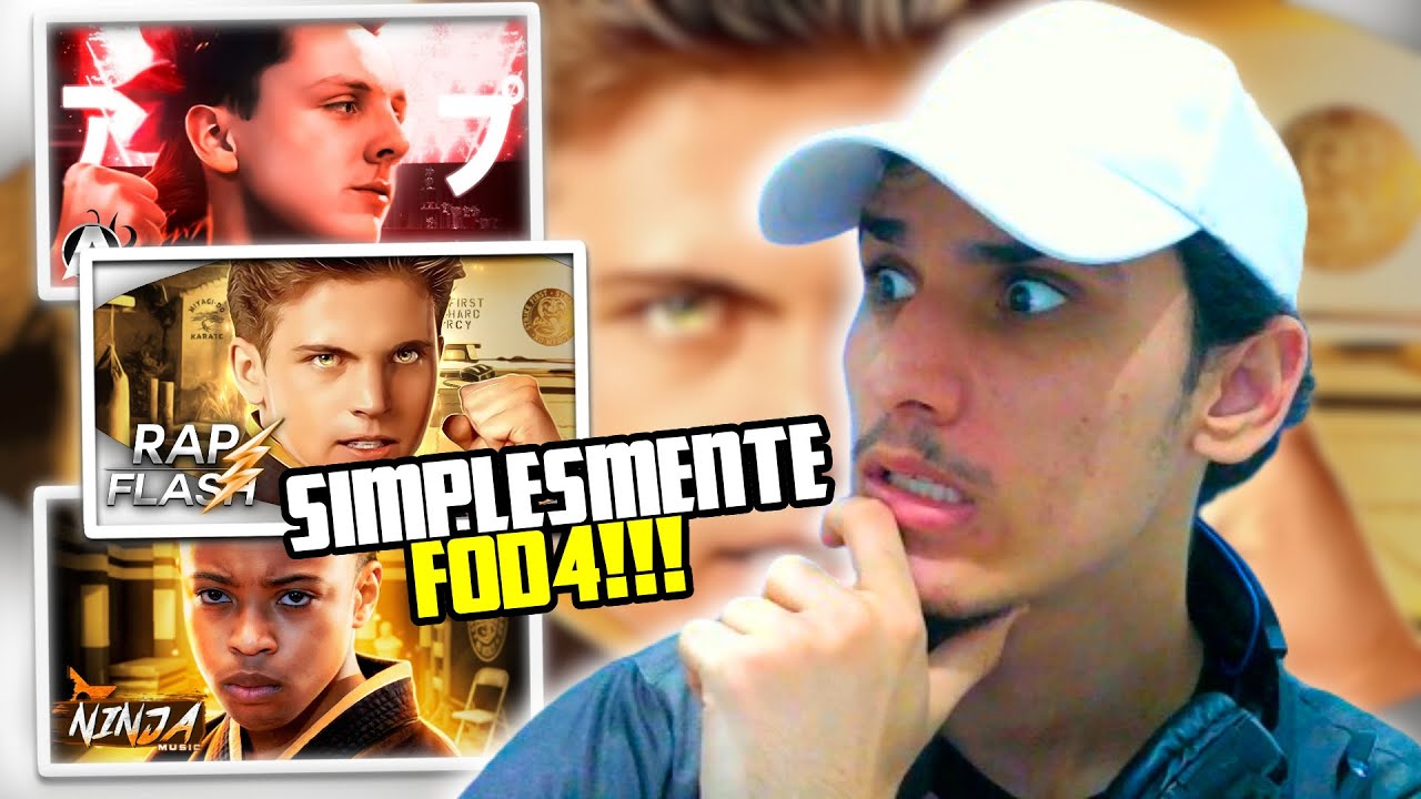 (CONHECENDO O KENNY) Falcão/Robby/Kenny (Cobra Kai) Acerte Primeiro/Sem Fraqueza/O Novo Líder -REACT