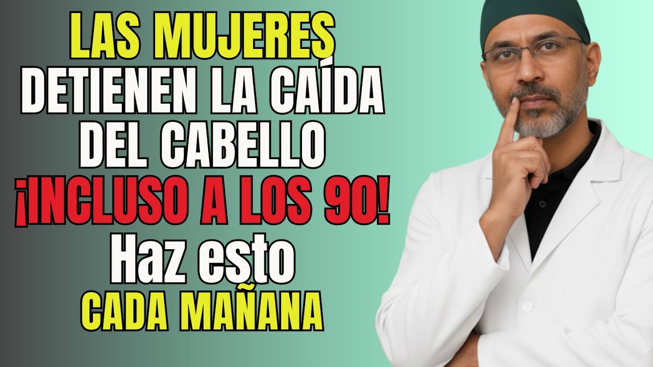 Mujeres +60: hábito matutino de 30 segundos que frena la caída del cabello