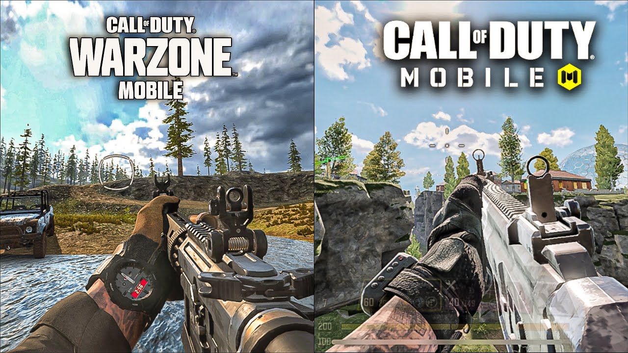 Call of Duty Warzone Mobile VS Call of :Duty Mobile Comparison
