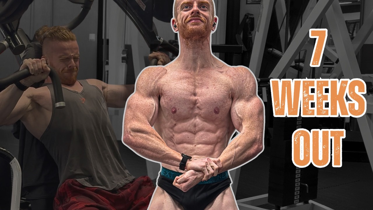 7 Weeks Out…Intense Chest Day During Contest Prep | Natural Bodybuilding Prep Series Ep.7