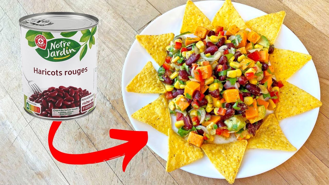 Salade de haricots rouges - Recette express