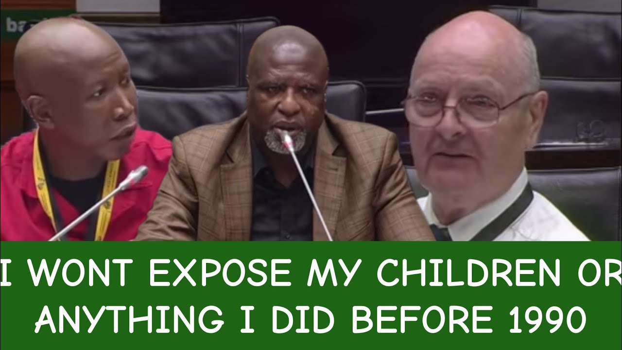 MALEMA GOES NUCLEAR ON O'SULLIVAN STATEMENT NOT TO ANSWER PRE 1990 QUESTIONS, ITS NOT ACCEPTED