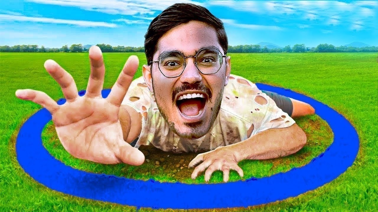 Living 24 Hours Straight in a Circle Challenge   24 घंटे इस से बाहर नहीं आ सकता   Very Hard