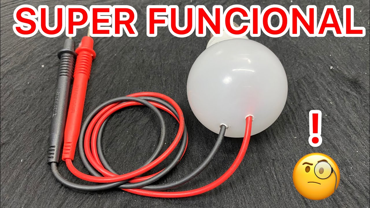 🚨🚨 Testador ELÉTRICO com LAMPADA LED. 🚨🚨